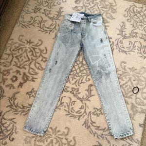 Unique Elisa Cavaletti Light washed Jeans NWT